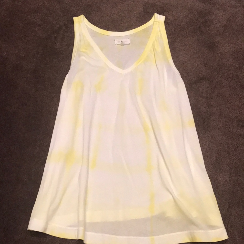 Lou and Grey Yellow and White tye-dye